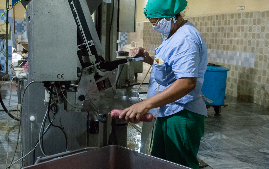 Crece menú productivo en Combinado Cárnico