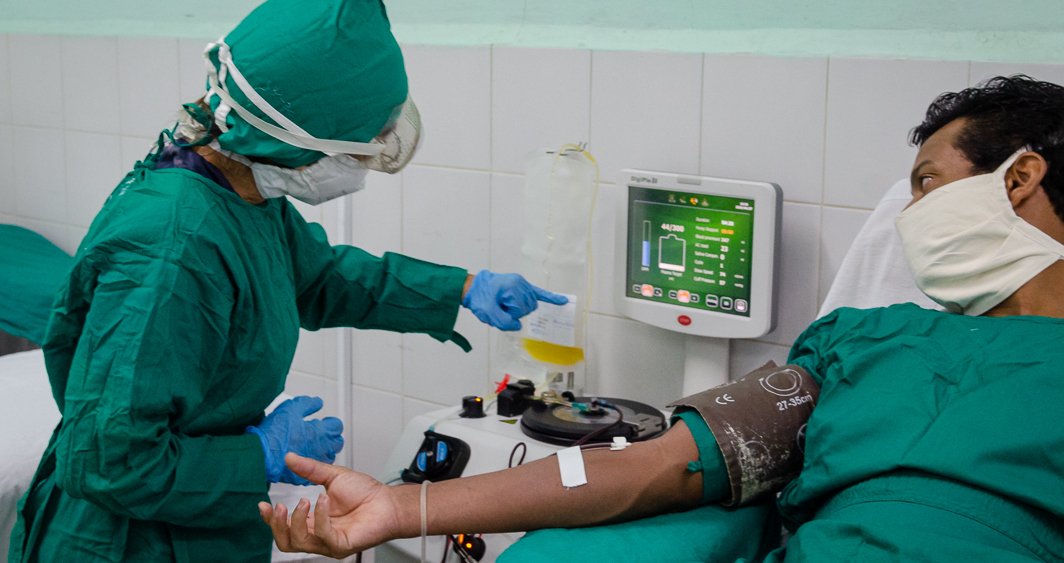 Continúa en Camagüey obtención de plasma hiperinmune contra nuevo coronavirus