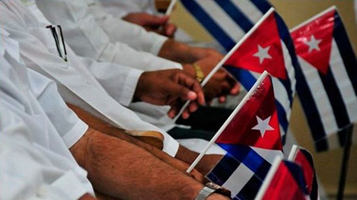 Foto: Tomada de acn.cu Hacia Nicaragua brigada médica cubana
