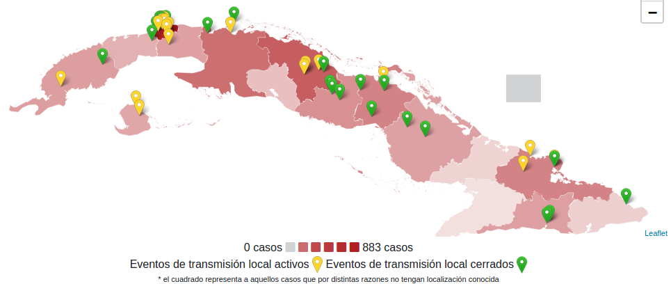Imagen: Tomada de: covid19cubadata Camagüey no reporta nuevos casos de COVID-19