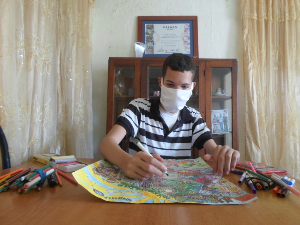 Arte infantil: felicidad, esperanza, motivación (+ Fotos, audios y video)