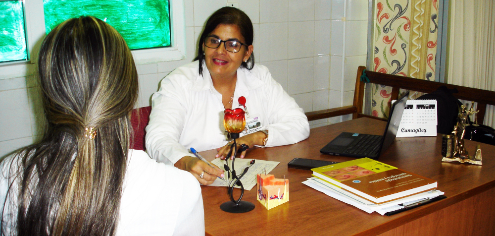 Cosmetics in consultation ...