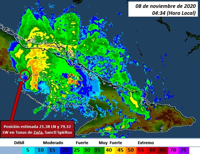 Imagen: Cortesía del Centro Nacional de Radares