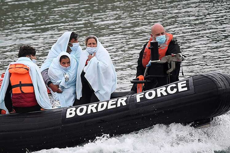 Foto: Tomada de  PL Gobierno británico busca opciones para los inmigrantes ilegales