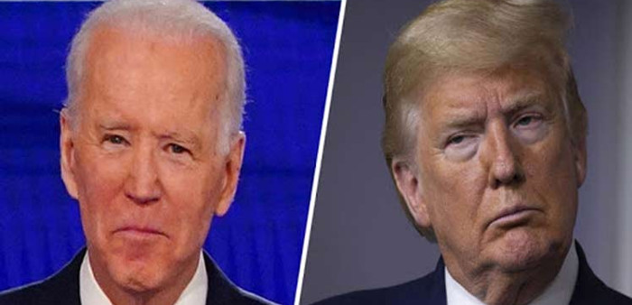 Ventaja de Biden sobre Trump por 13 puntos