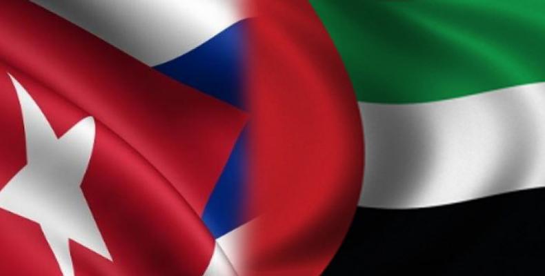 Cuba y Emiratos Árabes Unidos promueve relaciones comerciales bilaterales