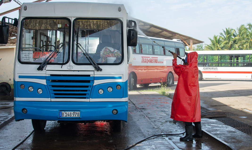 Transporte previene el contagio