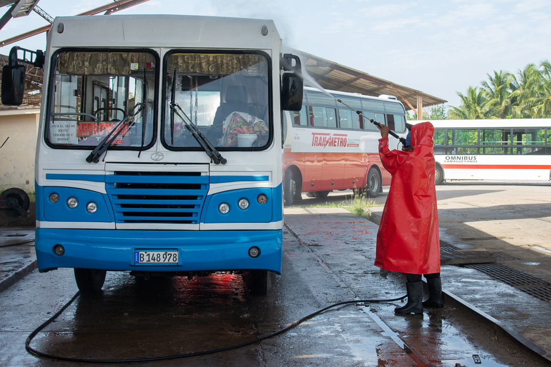 Transporte previene el contagio