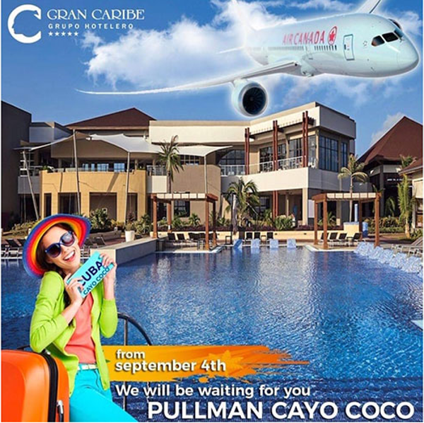 Foto: Tomada de cubadebate.cu Montreal-Cayo Coco: primer viaje de Air Canada Vacations