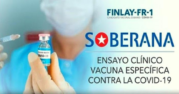 Incluyen a Soberana 01 en Rastreador de vacunas contra el coronavirus 