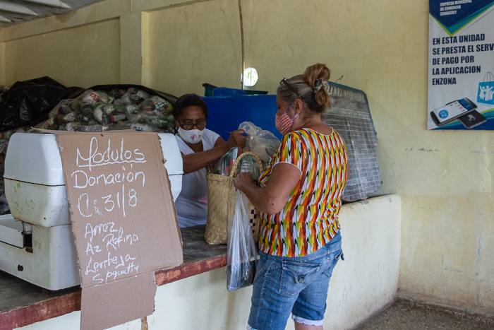 Avanza entrega gratuita de módulo de alimentos 