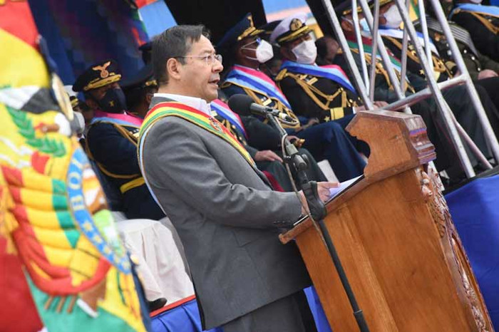Foto: Tomada de prensa-latina.cu Presidente boliviano llama a impedir otro golpe de Estado