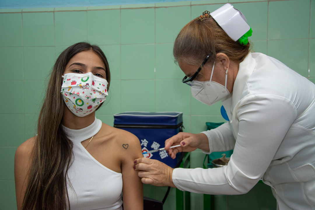 Foto: Leandro Pérez Pérez/ Adelante / Archivo Casi el 80% de la población cubana completó su esquema de vacunación anti-COVID-19