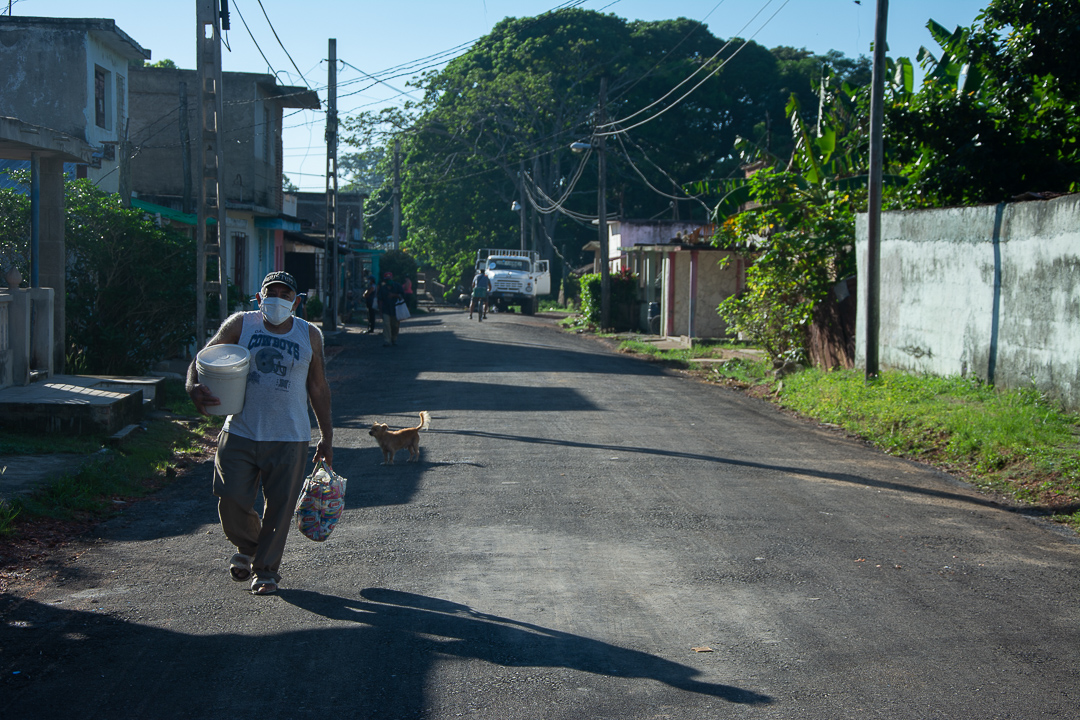  Avanza la reparación de calles antes intransitables.