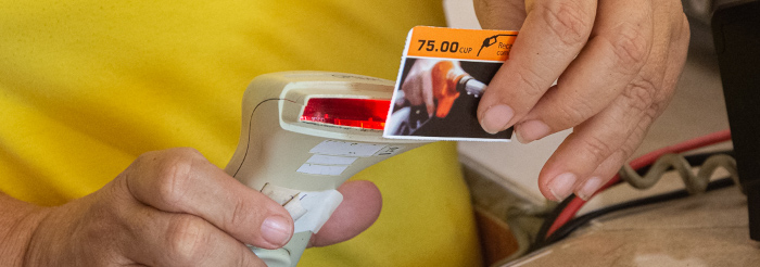 Comercialización de combustible será solo por tarjetas prepagadas