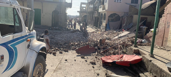 Sacude terremoto zona sur de Haití