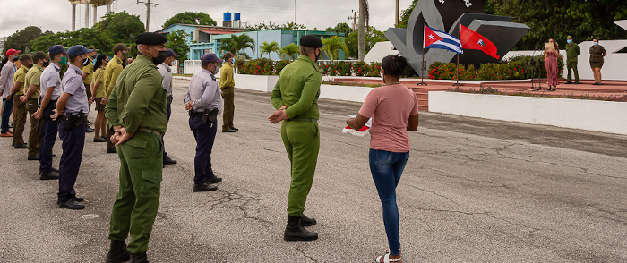 Firmeza de los jóvenes en defensa de la Revolución