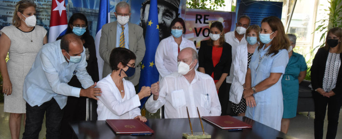 Acuerdos por 31,2 millones de euros rubrican Cuba y Francia