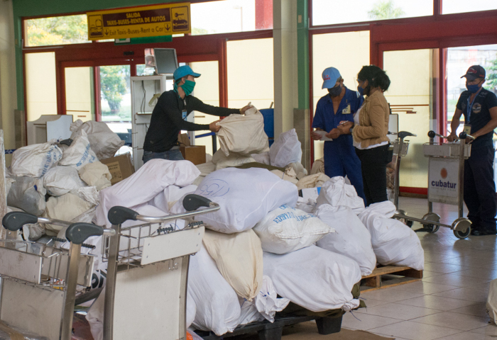 Foto: Alejandro Rodríguez Leiva/ Adelante Reconocen a trabajadores y colectivos participantes en la Operación Voluntad