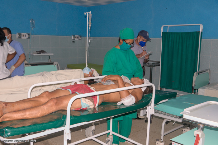 Fotos: Yoel Benítez/ Adelante Un menor fallecido y varios lesionados en accidente de tránsito