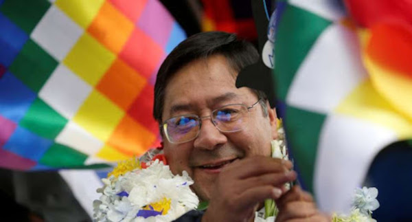 Foto: Tomada de boliviamaya.com Resaltan desempeño económico del presidente Luis Arce
