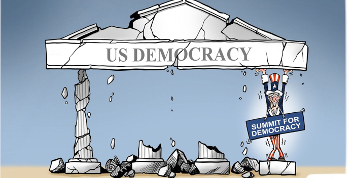 Cumbre "democrática" promovida por EEUU muestra su debilidad