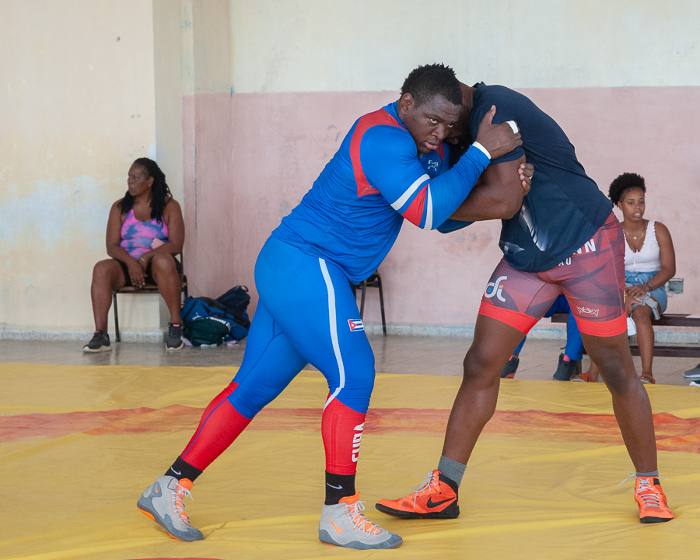 Mijaín, el último en bajar del colchón