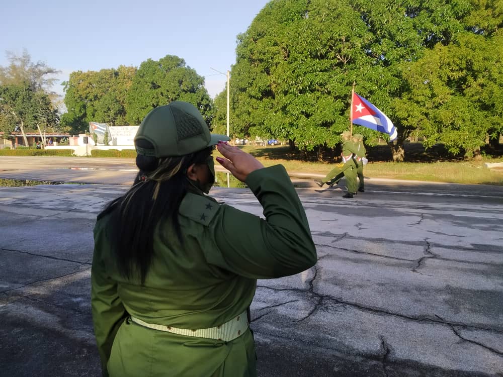 Fotos: De la autora Inicia año de preparación para la defensa 2021 en Camagüey