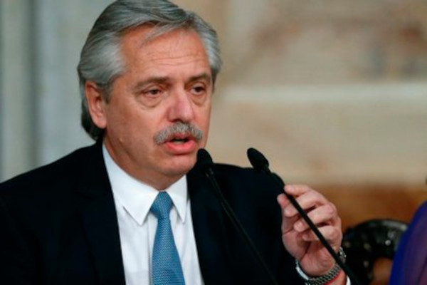Foto: tomada de infobae.com Presidente argentino afirma que luchará para poner de pie a su patria