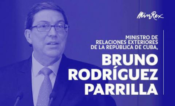 Canciller cubano presenta información sobre operación político-mediática 