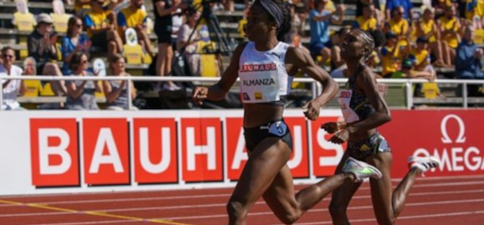 Rose Mary Almanza tuvo su domingo de oro en Liga del Diamante de atletismo