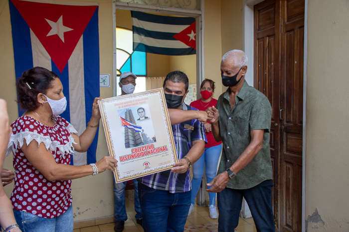 Trabajadores de la Contraloría recuerdan a Maceo y Che