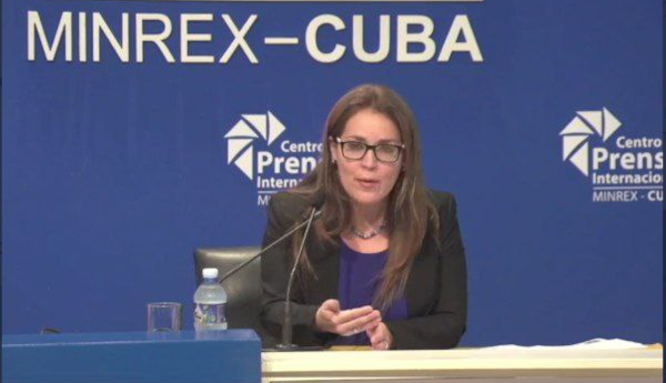 Foto: tomada de cubaminrex.cu Nuevo show mediático contra Cuba es denunciado