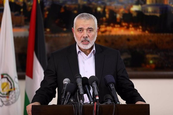 Ismail Haniye, líder del movimiento islamista palestino Hamás. Foto: APA/Archivo