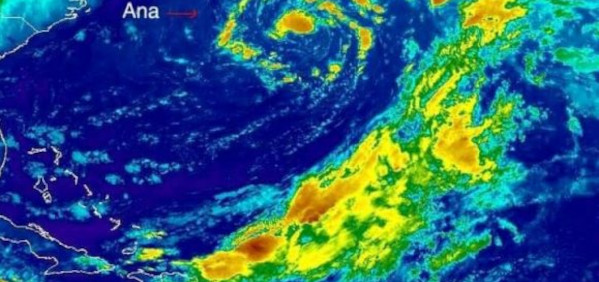 Tormenta Ana, primera de la actual temporada