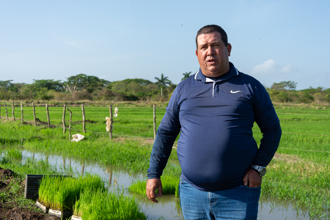 Arturo Durán Arregoitía, campesino y presidente desde su fundación de la cooperativa de créditos y servicios (CCS) Manuel Ascunce Domenech.