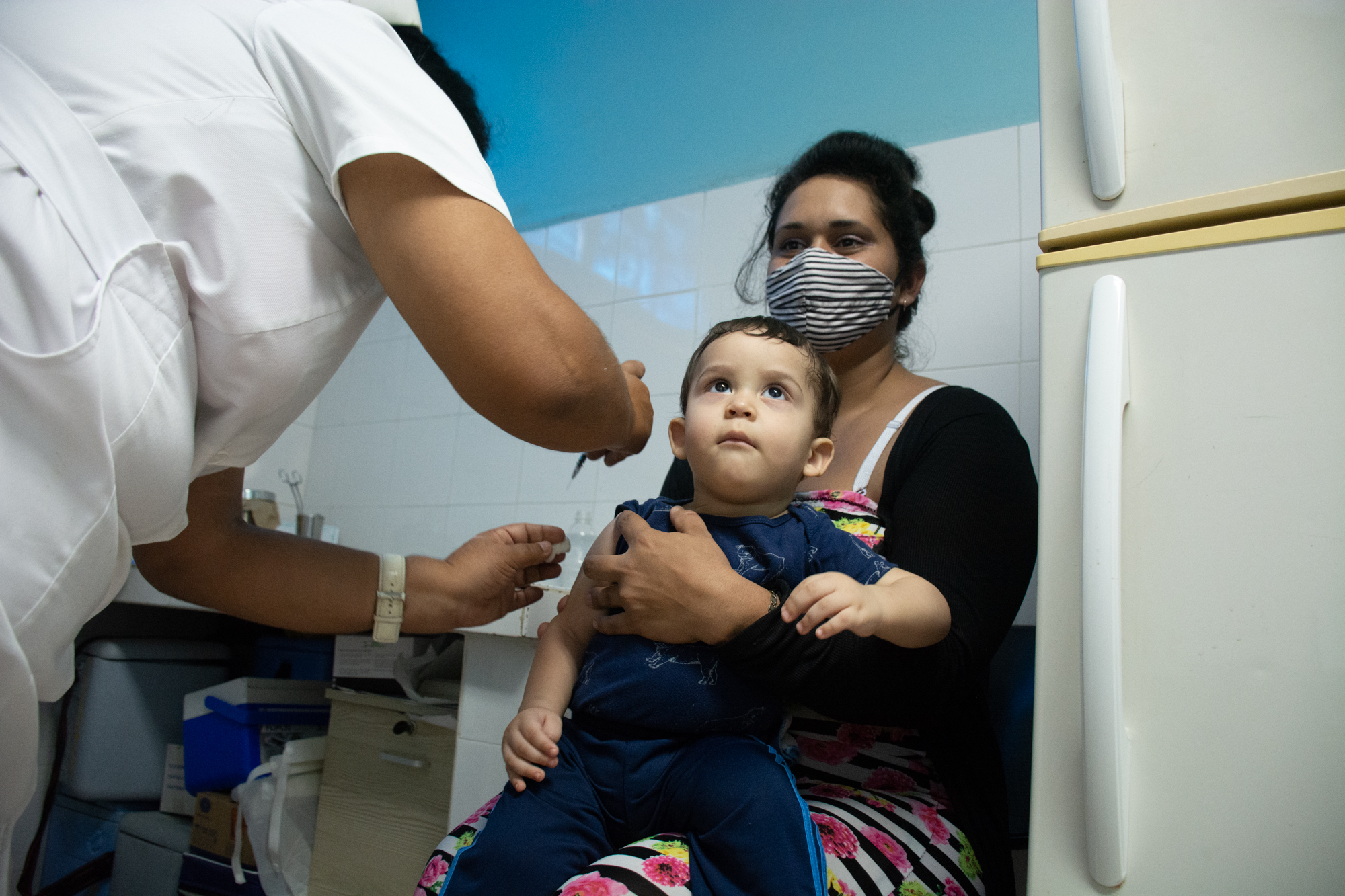 A punto de concluir en Camagüey, la vacunación a los niños más pequeños con el inmunógeno cubano Soberana 02.