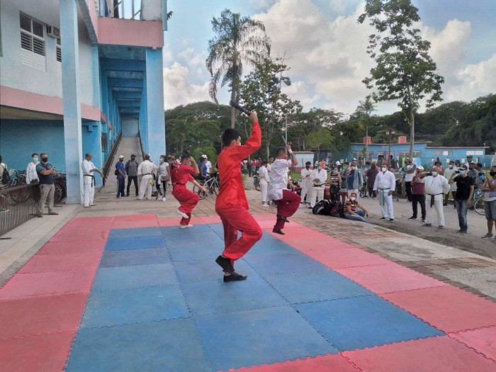 Fotos: Del autor Festejos deportivos al aire libre