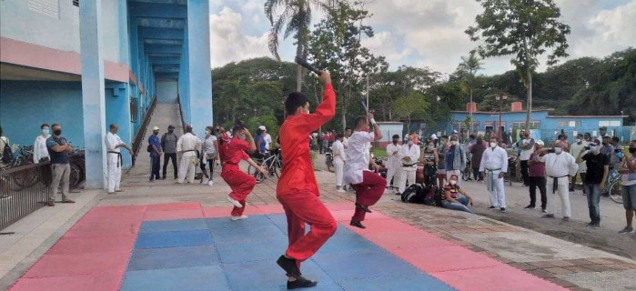Festejos deportivos al aire libre 