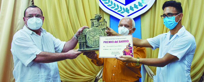 Premio del barrio para Universidad Médica camagüeyana