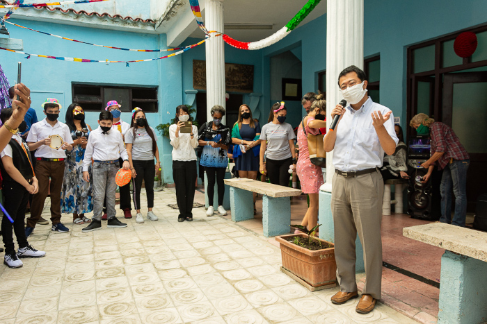 Obra solidaria para niños autistas de Camagüey