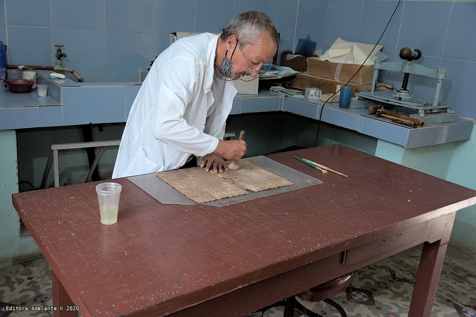 Foto: Yoel Benítez Fonseca/ Adelante Reconocen importancia de la recuperación de documentos históricos