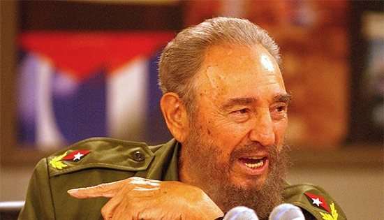 Fidel, presente entre los martianos