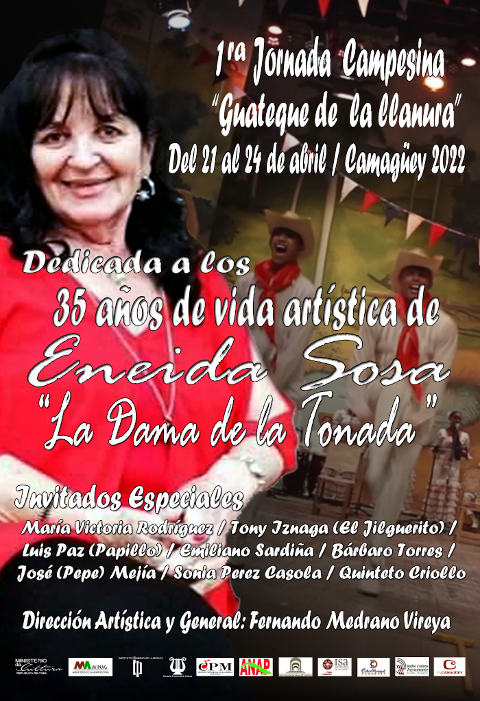 Un guateque para Eneida Sosa