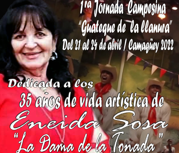 Un guateque para Eneida Sosa