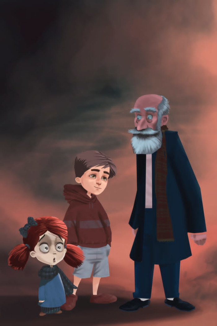 Bombas de arena en proceso de animación