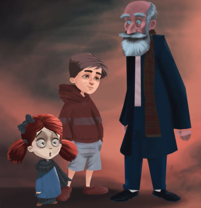 Bombas de arena en proceso de animación