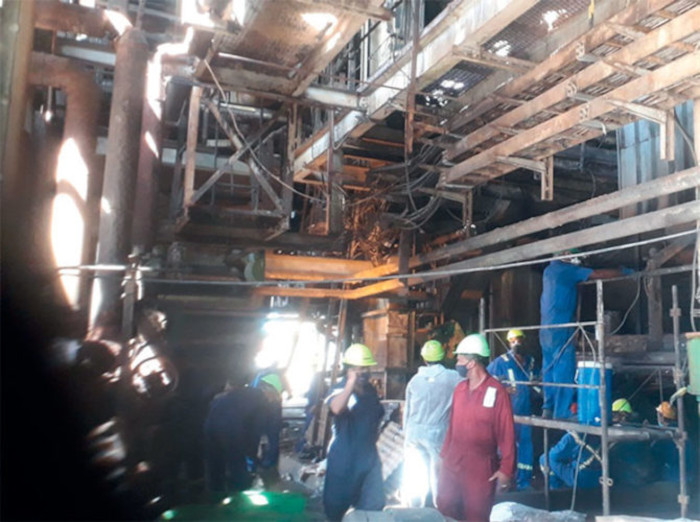 Para el horario pico se prevé la entrada de la unidad de la CTE Guiteras (con 215 MW). Foto: Tomada de trabajadores.cu Persiste insuficiencia en generación eléctrica