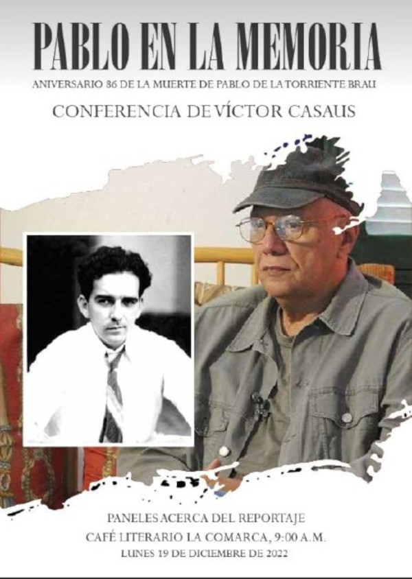 Recuerdan en Camagüey legado de Pablo de la Torriente Brau 