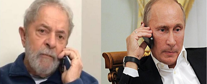 Lula a Putin: Brasil desea un mundo sin hambre y con paz